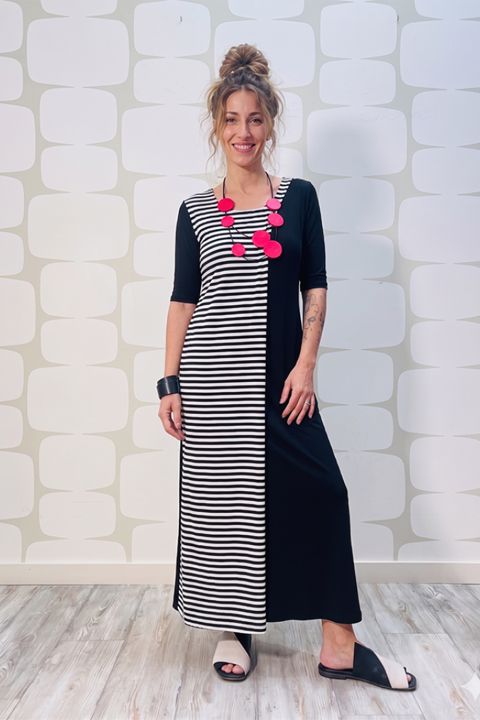 outfit con abito cos sartoriale