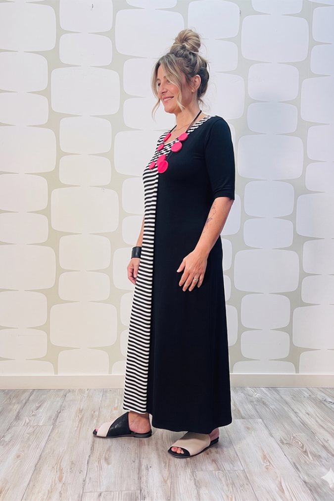 outfit con abito cos sartoriale