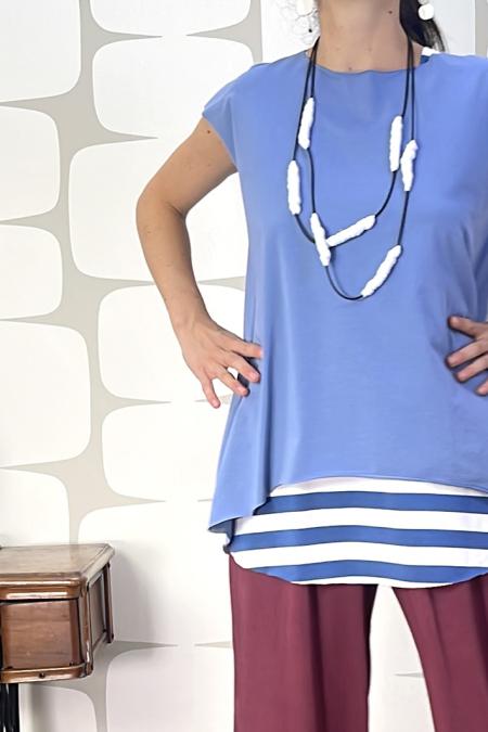 Maglia Avaler sartoriale denim
